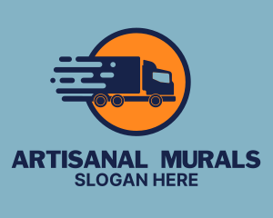 Freight Movers Trucking logo design