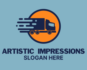 Freight Movers Trucking logo design