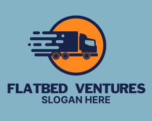 Freight Movers Trucking logo design