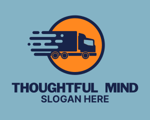 Freight Movers Trucking logo design