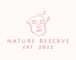 Nature Facial Clinic  logo design