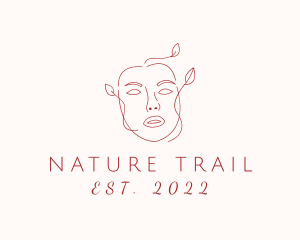 Nature Facial Clinic  logo design