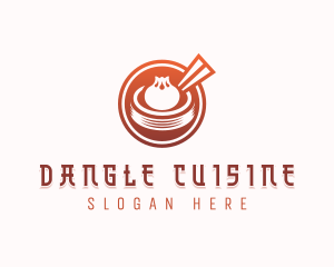 Steamed Bun Asian Cuisine logo design