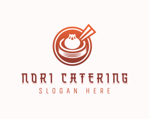 Steamed Bun Asian Cuisine logo design