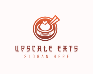 Steamed Bun Asian Cuisine logo design