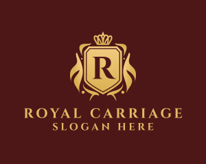 Deluxe Royal Shield logo design