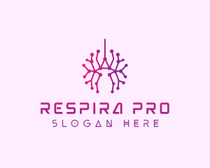 Respiratory Lung Disease logo design