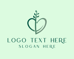 Organic Heart Leaf logo