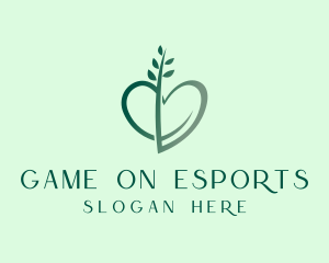 Organic Heart Leaf logo