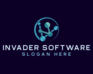 Link Software Technology logo design