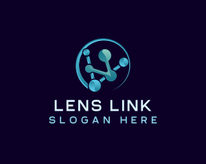 Link Software Technology logo design