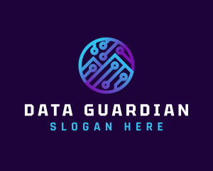 Mountain Data Tech logo design