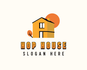 House Property Architecture logo design