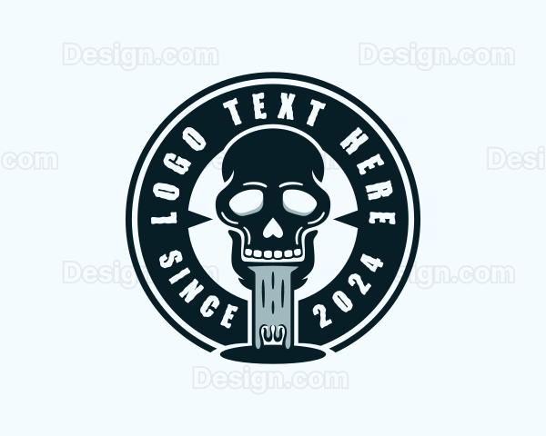 Skull Tattoo Streetwear Logo