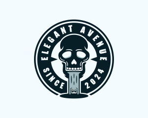 Skull Tattoo Streetwear Logo