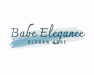 Elegant Watercolor Business logo design