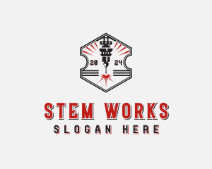 CNC Laser Engraving  logo design