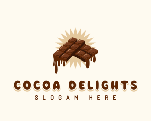 Sweet Chocolate Candy logo design