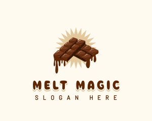 Sweet Chocolate Candy logo design