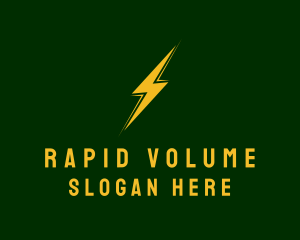 Voltage Electrical Energy  logo design