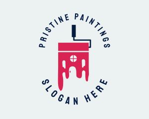 House Paint Renovation logo design