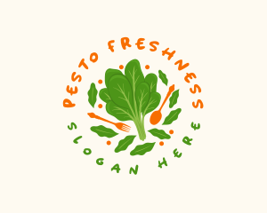 Spinach Salad Bar logo design