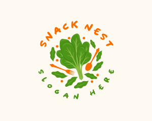 Spinach Salad Bar logo design