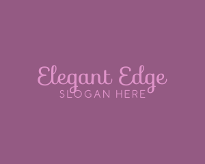 Elegant Cosmetic Business logo design