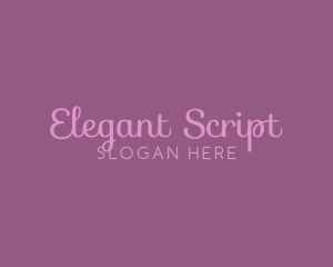 Elegant Cosmetic Business logo design