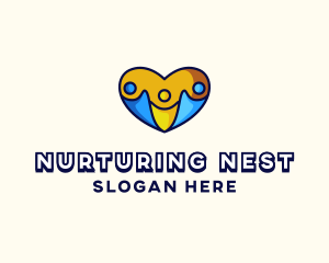Heart Parenting Charity logo design