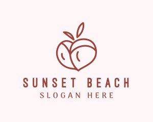 Sexy Peach Bikini logo design