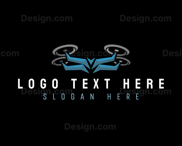 Drone Aerial Photography Logo