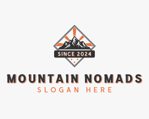 Peak Mountain Trekking logo design