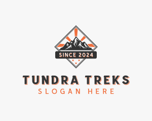 Peak Mountain Trekking logo design