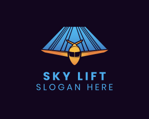 Fast Airplane Flight logo design