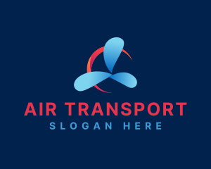 Air Propeller Fan  logo design