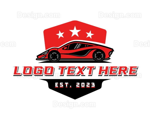 Car Racing Garage Logo