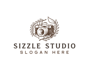 Vintage Camera Studio logo design