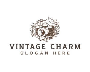 Vintage Camera Studio logo design