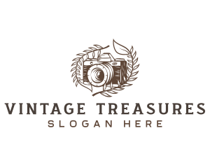 Vintage Camera Studio logo design