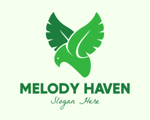 Green Eco Bird logo