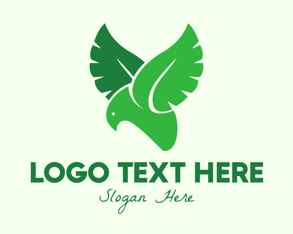 Forest Bird logo example 3