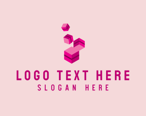 Isometric Building Block logo