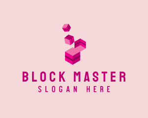 Isometric Building Block logo