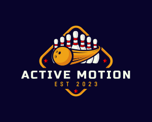 Bowling Athletic Sports logo design