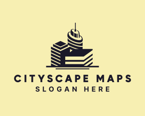 Urban Metropolis Cityscape  logo design