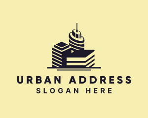 Urban Metropolis Cityscape  logo design