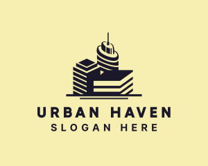 Urban Metropolis Cityscape  logo design