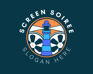 Lighthouse Reel Production logo design