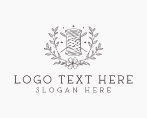 Floral Sewing Thread logo